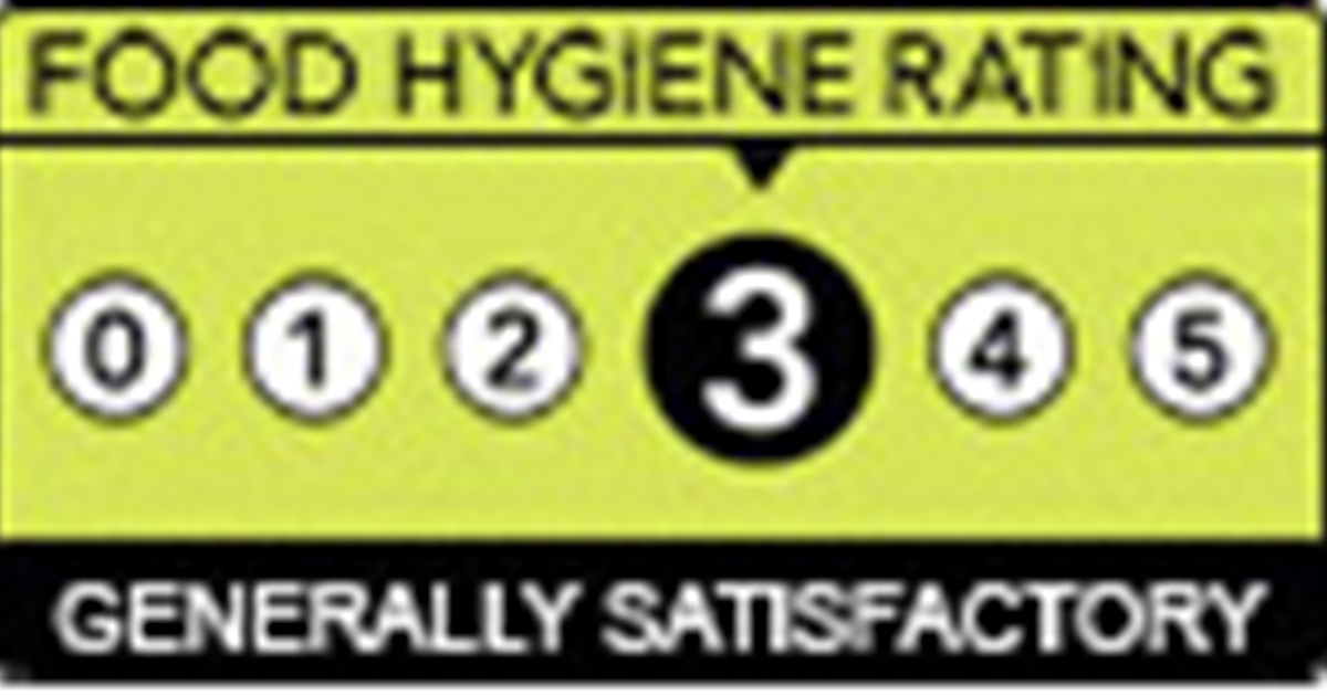 FHRS Level 3 Rating logo