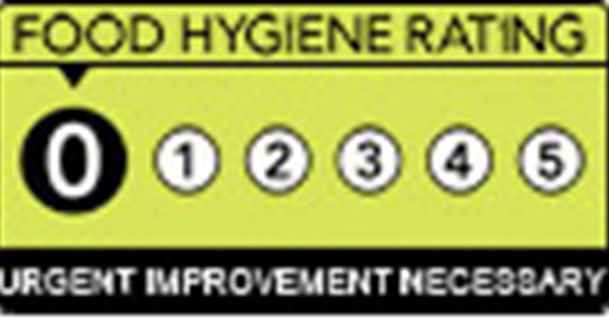 FHRS Level 0 Rating logo