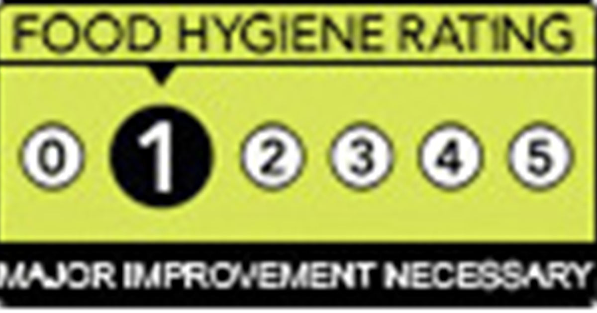 FHRS Level 1 Rating
